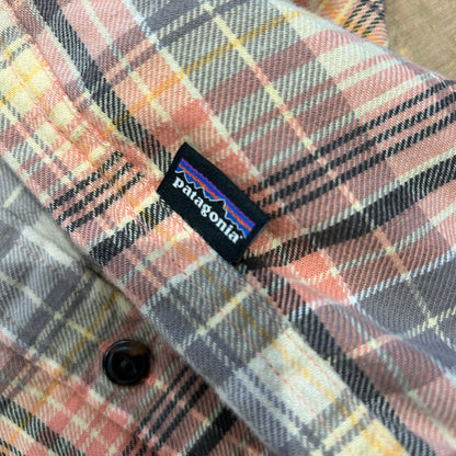 00's Patagonia パタゴニア ライトウェイト　フィヨルドフランネルシャツ(M)/A8755SH-SO