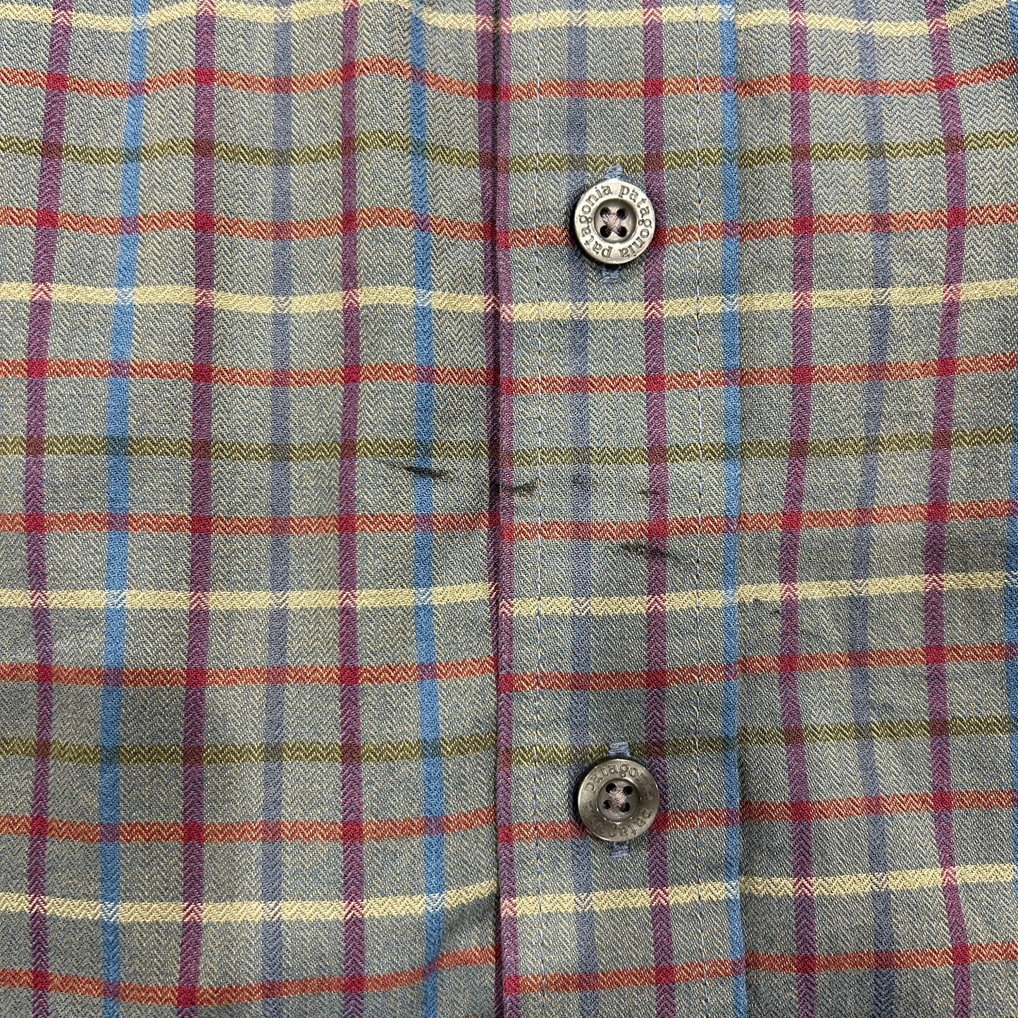 00's Patagonia パタゴニア "Backshot Shirt" ライトネルシャツ (L)/A8516SH-SO