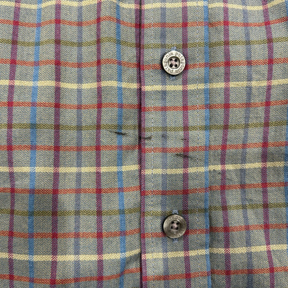 00's Patagonia パタゴニア "Backshot Shirt" ライトネルシャツ (L)/A8516SH-SO