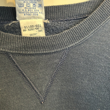 90~00's Champion 米軍 U.S.NAVY 海軍 ”PEARL HARBOR" スウェットシャツ 紺 (M)/B5913S-SO