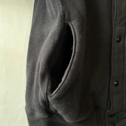 90's Champion Reverse Weave リバースウィーブ スナップスウェット White Sox ブラック(L)/C1092R-SO