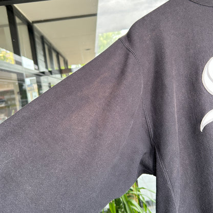 90's Champion Reverse Weave リバースウィーブ スナップスウェット White Sox ブラック(L)/C1092R-SO
