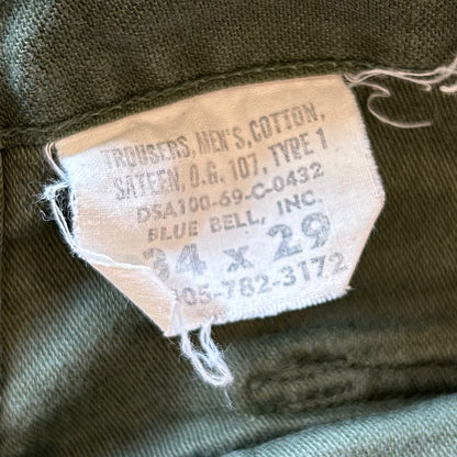 60's U.S.ARMY Utility Pant ベイカーパンツ(34×29)/A6747P-SO