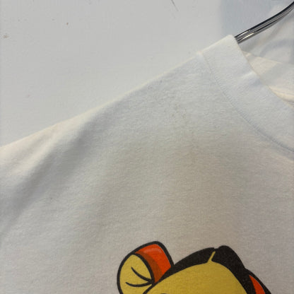 90's Disney Tigger "Wonderful Thing About Tiggers" キャラクターTシャツ 白 (S/M)/B3665T-SO