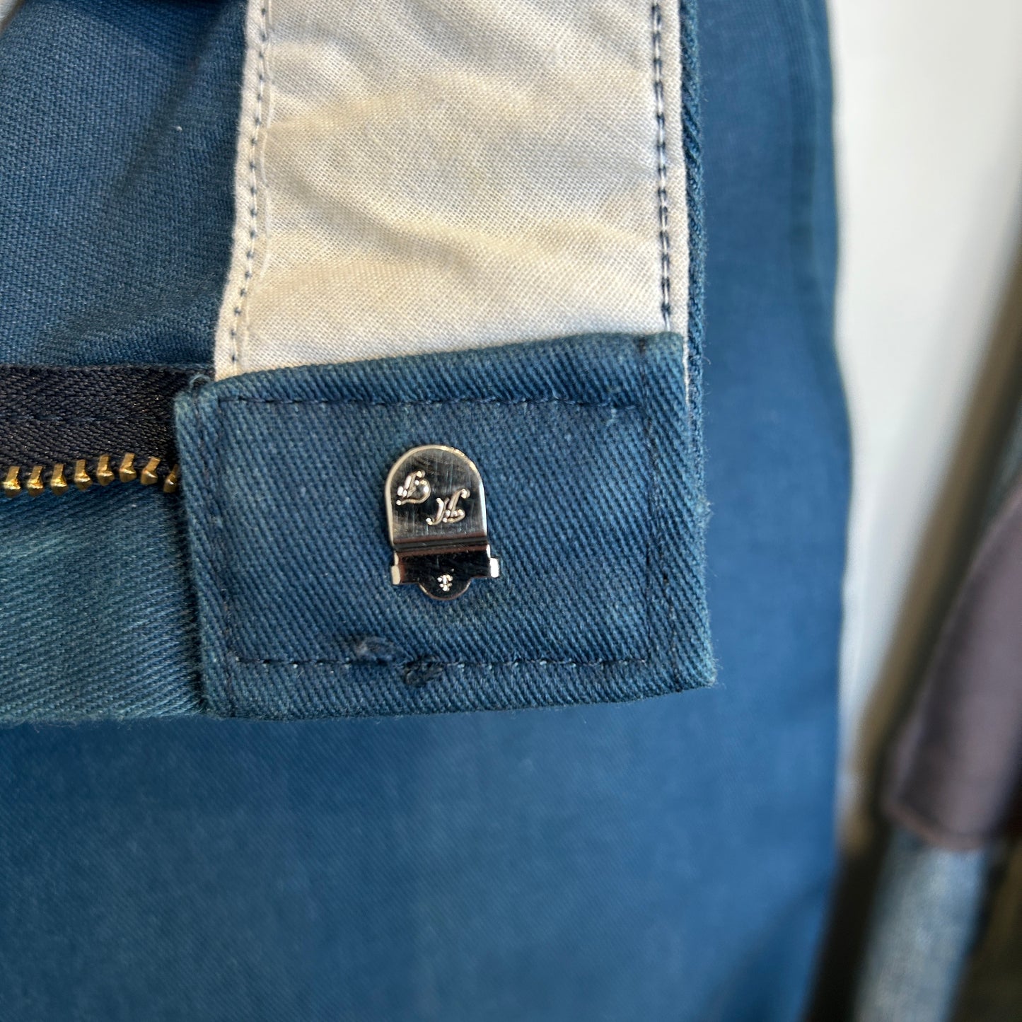 80~90's Dickies ディッキーズ 874 ワークパンツ USA製 ブルー系 (34×31)/A8630P-SO