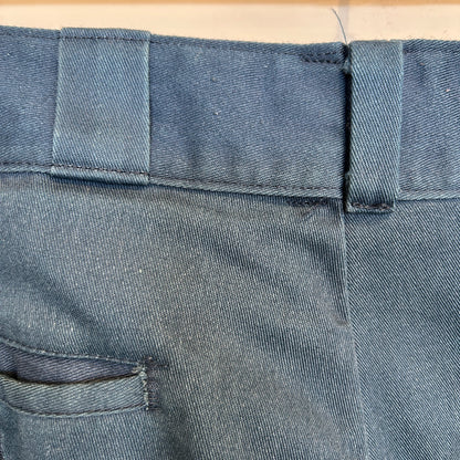 80~90's Dickies ディッキーズ 874 ワークパンツ USA製 ブルー系 (34×31)/A8630P-SO