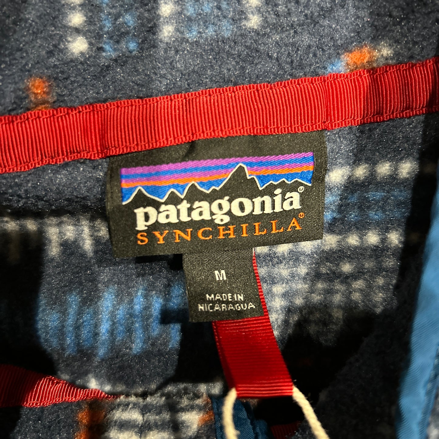 00's  Patagonia パタゴニア River Trive スナップT ライトウェイト フリース(M)/A8758F-SO