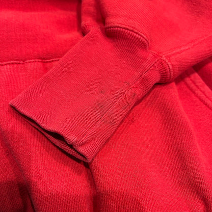 70's Champion Reverse Weave リバースウィーブ 単色タグ ３段プリント スウェットフーディー パーカー (L)/C1091R-SO