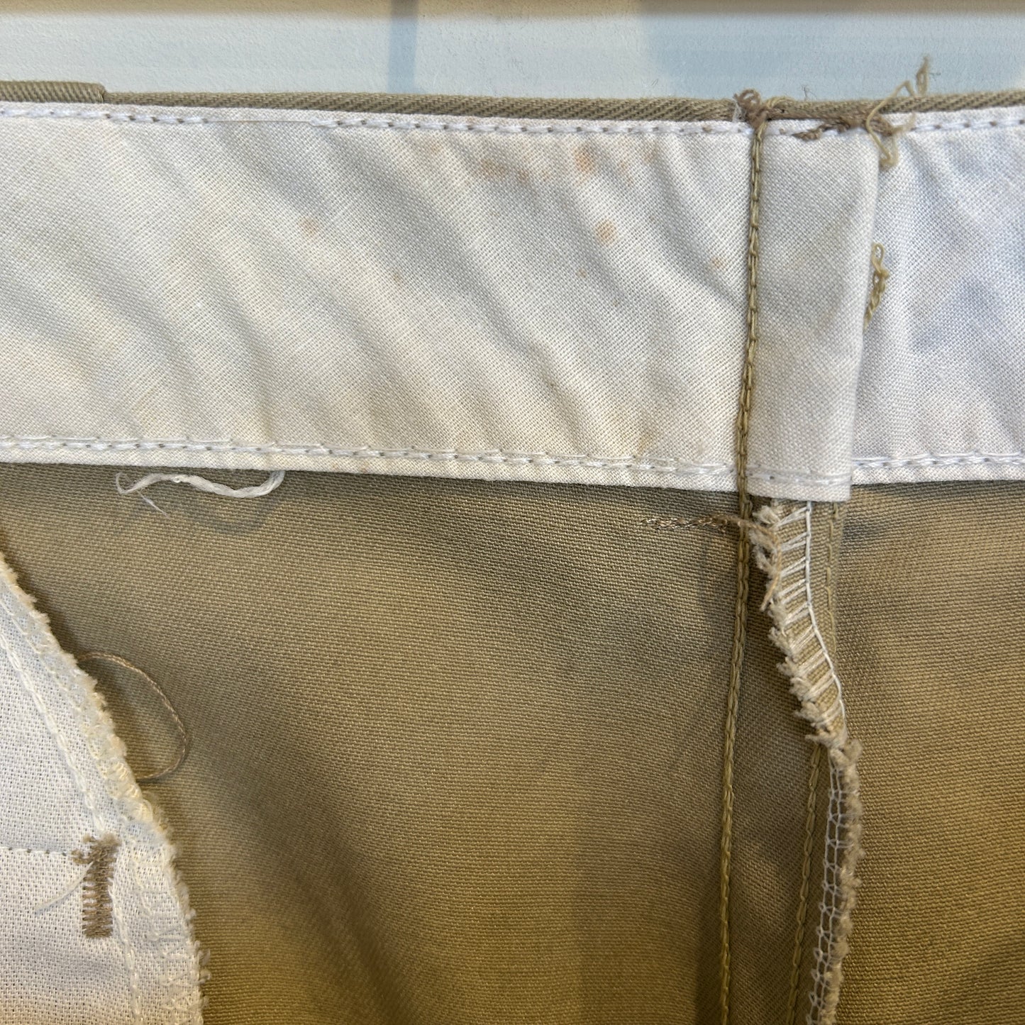 80's Dickies ディッキーズ 874 チビタグ ワークパンツ USA製 ベージュ (36×32)/A8633P-SO