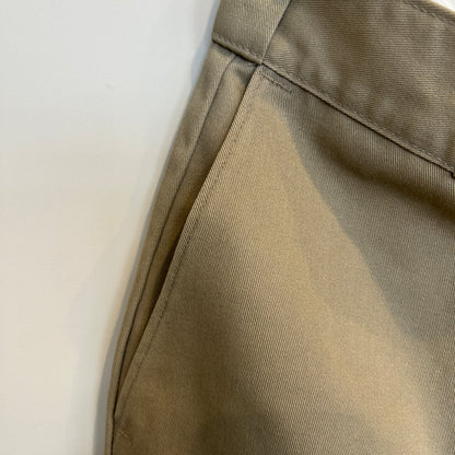 80's Dickies ディッキーズ 874 チビタグ ワークパンツ USA製 ベージュ (36×32)/A8633P-SO