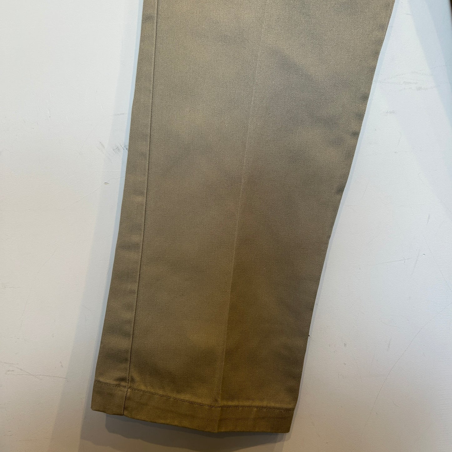 80's Dickies ディッキーズ 874 チビタグ ワークパンツ USA製 ベージュ (36×32)/A8633P-SO