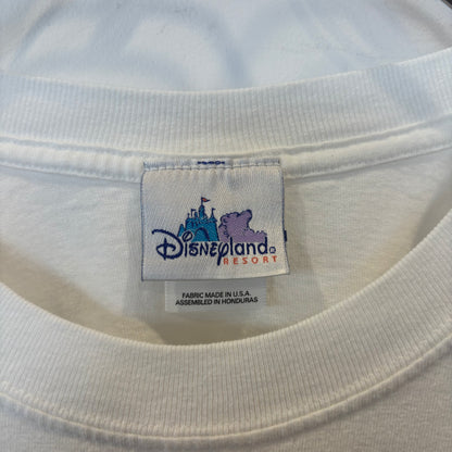 00's Disney DOPEY ドーピー 白雪姫 七人の小人 キャラクターTシャツ 白 (XXL)/A7585T-SO