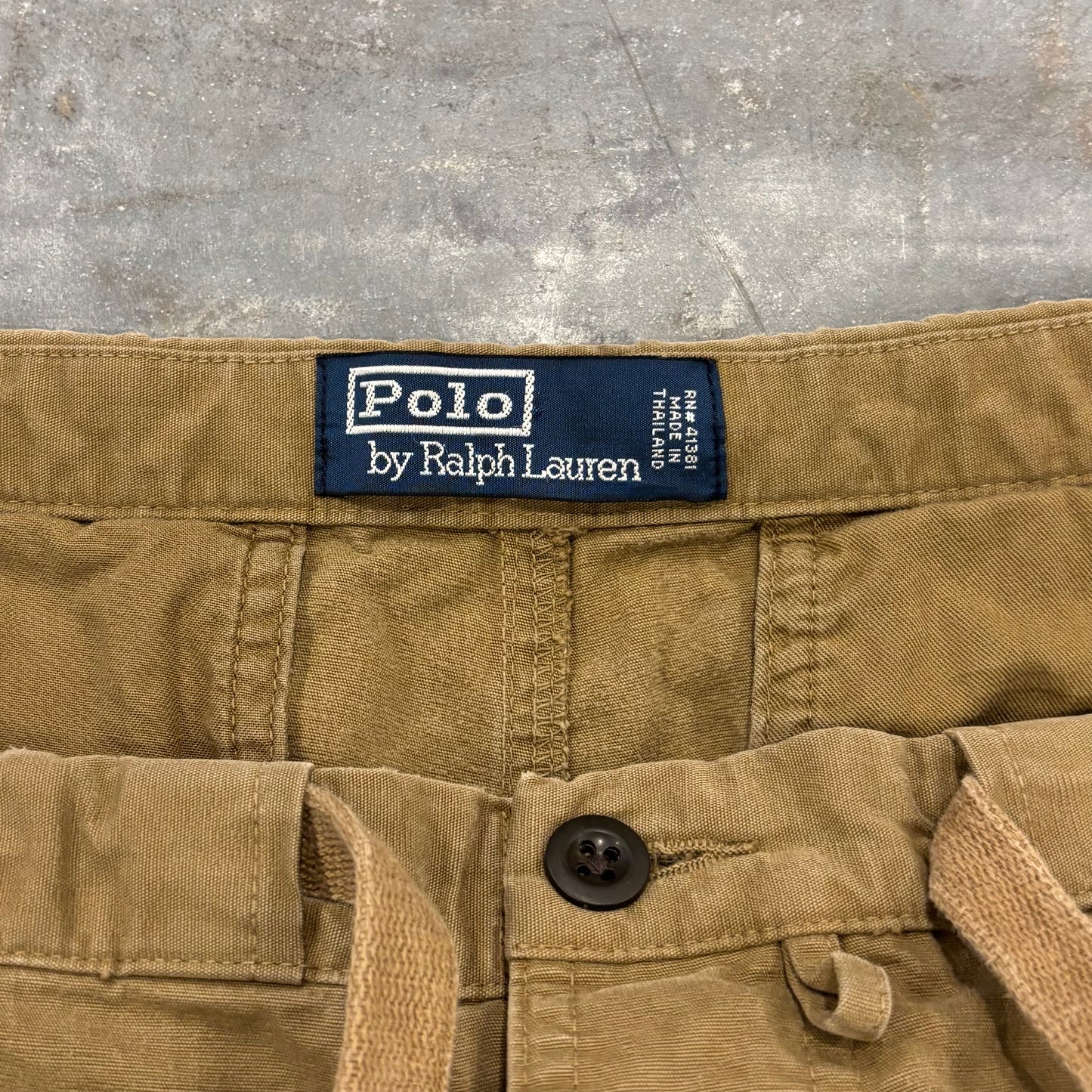 90's Polo by Ralph Lauren カーゴショートパンツ ブラウン (W32)/B3667P-SO