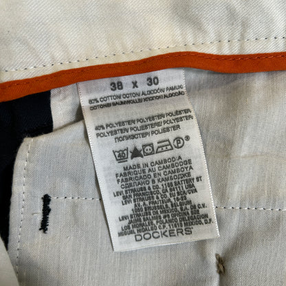 Dockers ドッカーズ ２タックチノパン ネイビー Levi's (W38L30)/C1178P-SO