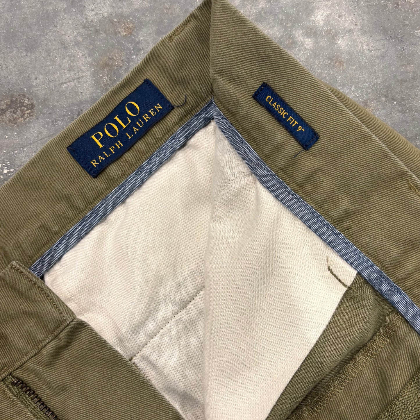 00's Polo by Ralph Lauren コットンチノ ショートパンツ オリーブ(31)/B3668P-SO