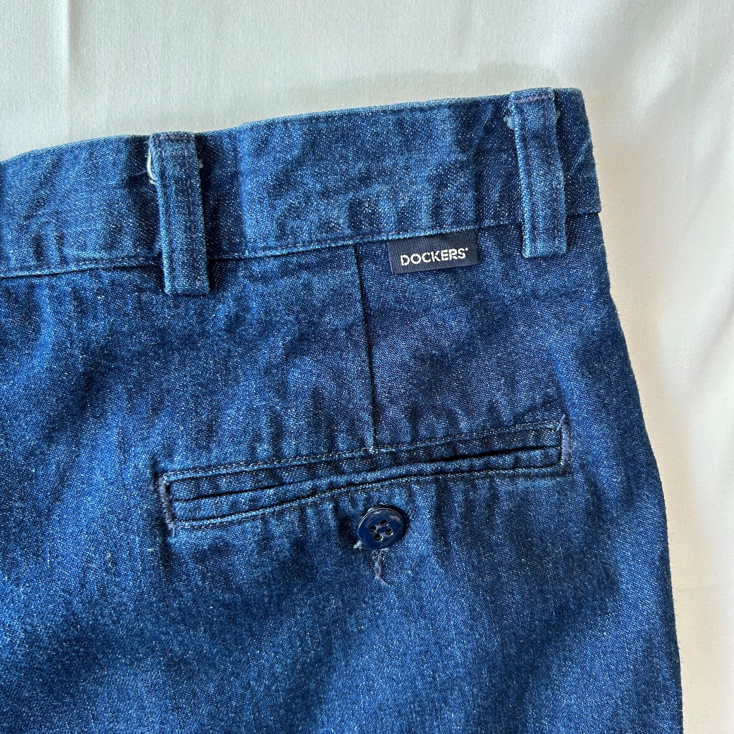 00's Dockers Khakis ドッカーズ ２タックデニムスラックス リーバイス (W40L32)/C1179P-SO