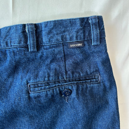 00's Dockers Khakis ドッカーズ ２タックデニムスラックス リーバイス (W40L32)/C1179P-SO