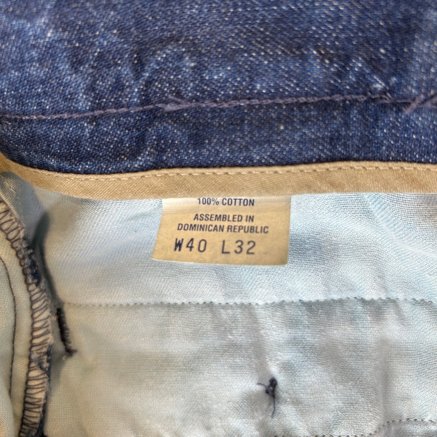 00's Dockers Khakis ドッカーズ ２タックデニムスラックス リーバイス (W40L32)/C1179P-SO