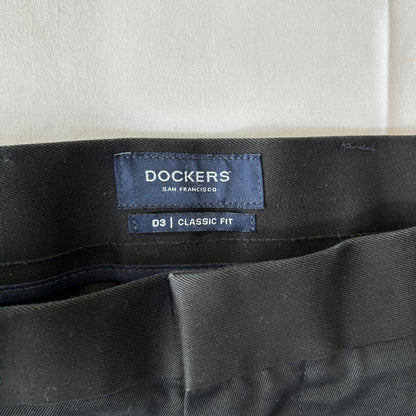 00's Dockers ドッカーズ D3 クラシックフィットチノパン ブラック (36×30)/C1180P-SO