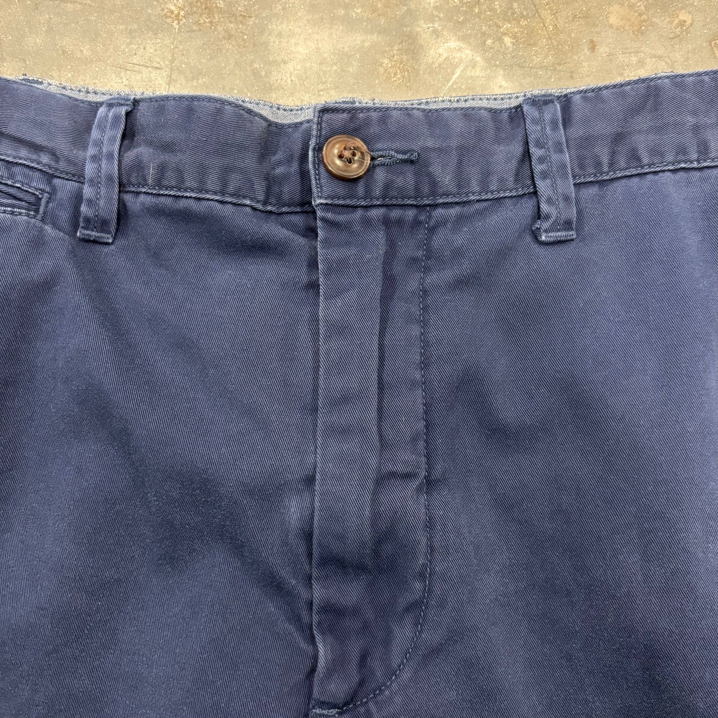 00's Polo by Ralph Lauren コットンチノ ショートパンツ ネイビー (34)/B3669P-SO