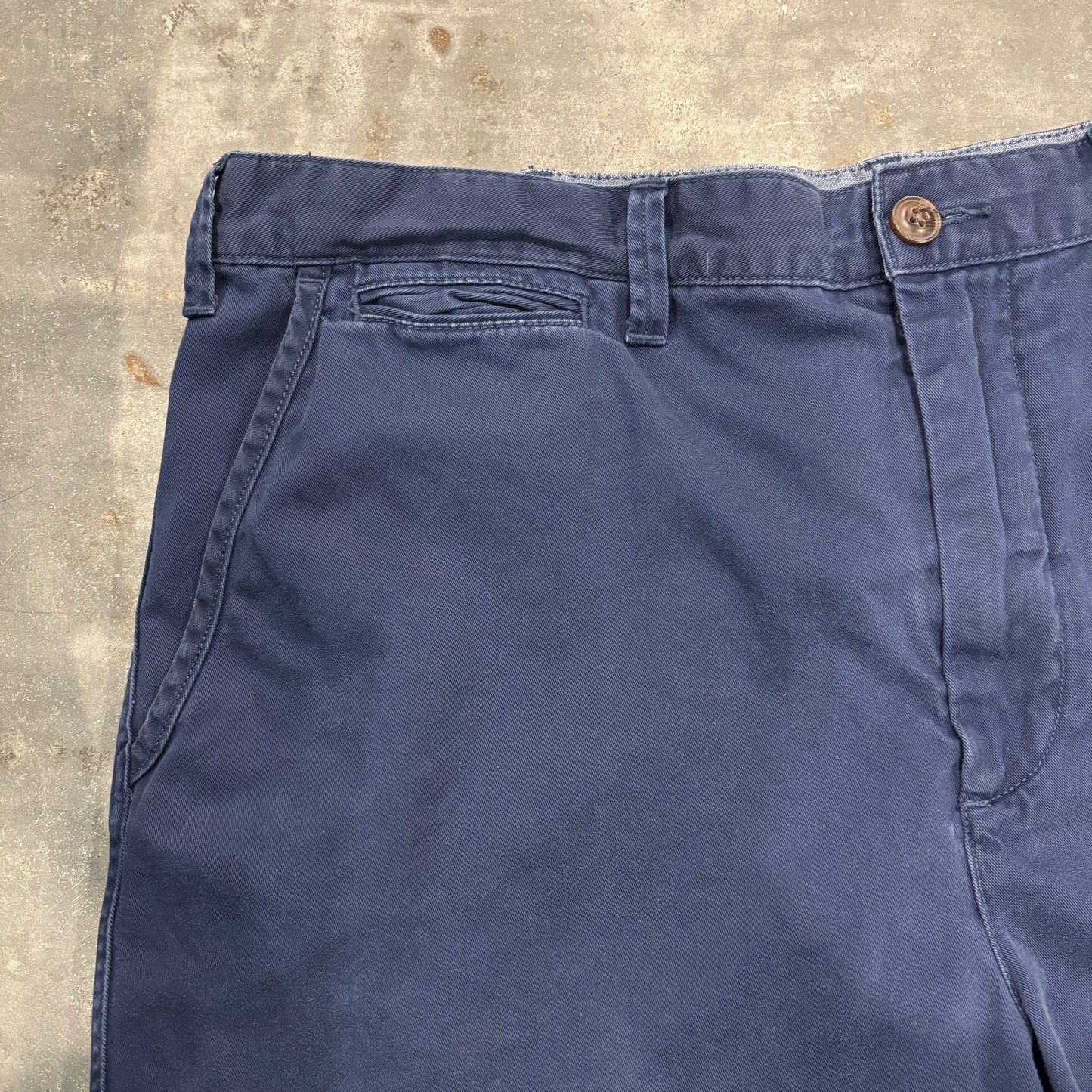 00's Polo by Ralph Lauren コットンチノ ショートパンツ ネイビー (34)/B3669P-SO