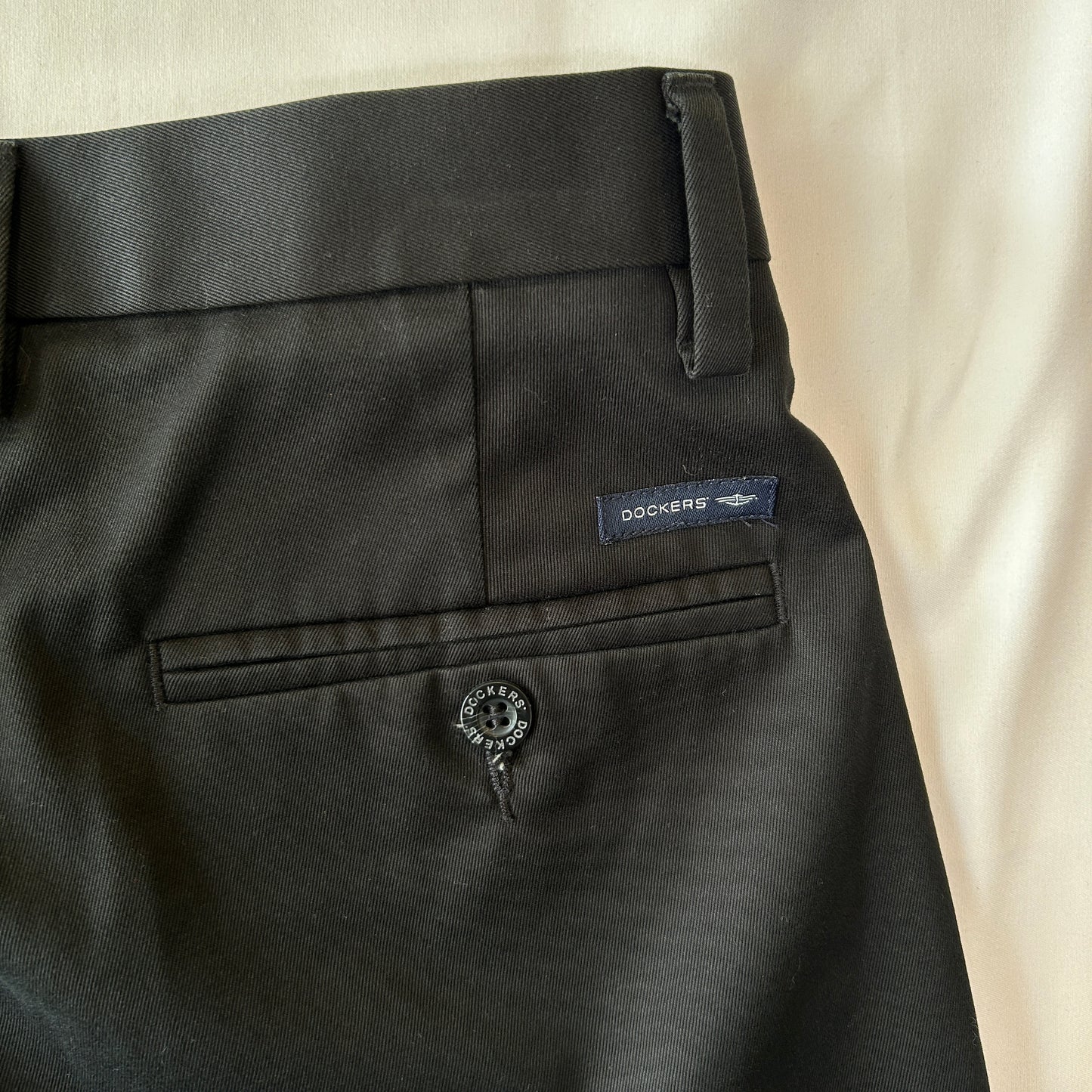00's Dockers ドッカーズ D3 クラシックフィットチノパン ブラック (36×30)/C1180P-SO