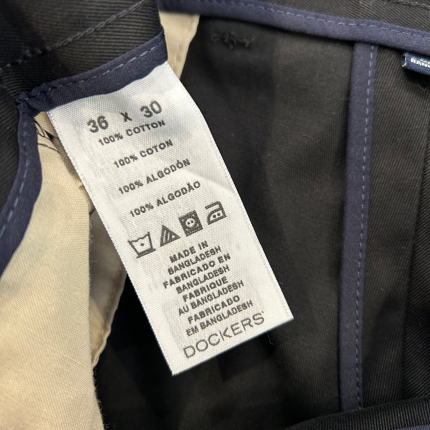 00's Dockers ドッカーズ D3 クラシックフィットチノパン ブラック (36×30)/C1180P-SO