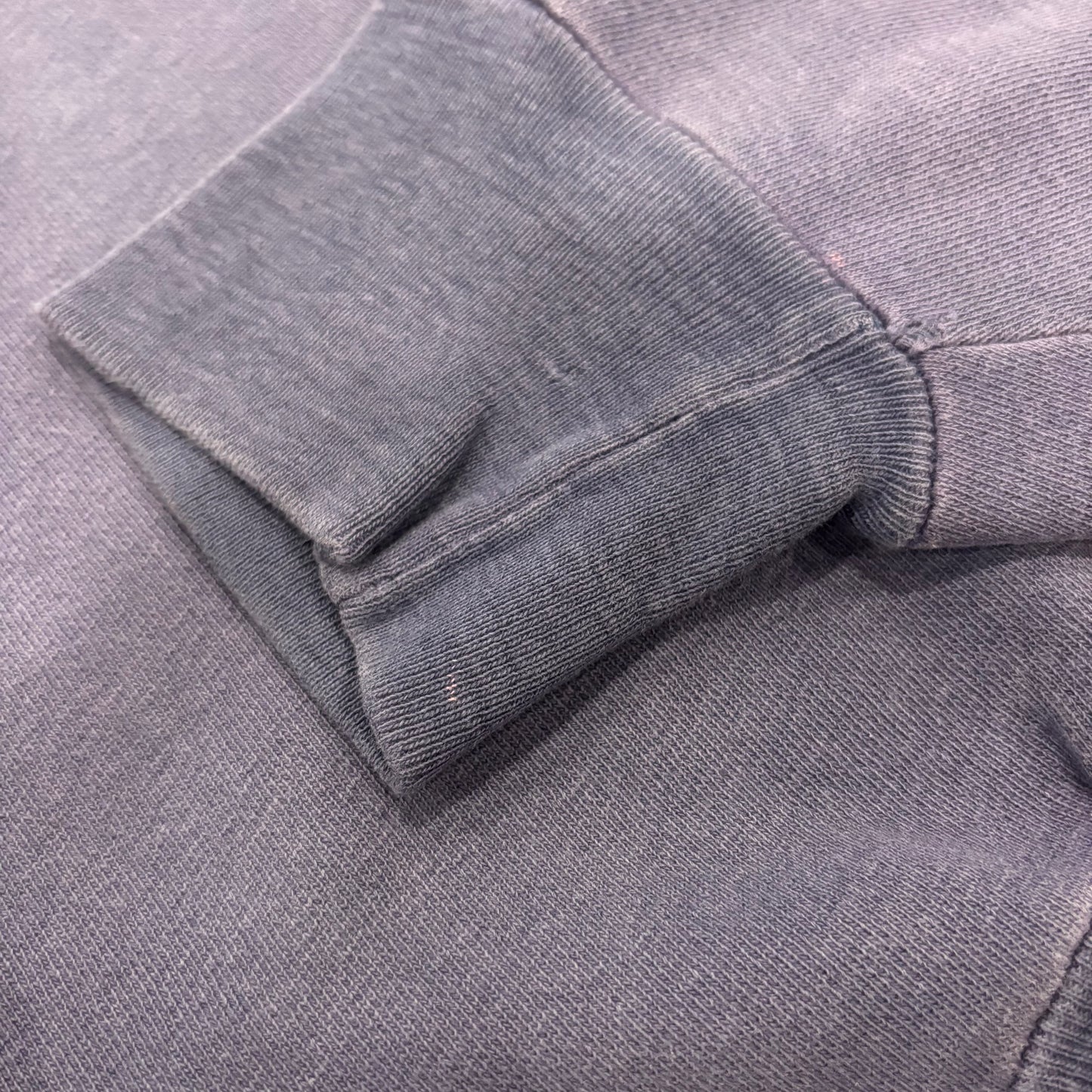 80's  Campion  REVERSE WEAVE リバース 内縫い BINGHAMTON UNIVERSITY 青紫 XL /A5448S-SO