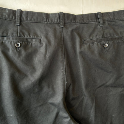 00's J.CREW Essential Chino コットンチノパン ブラック(W38)/C1177P-SO