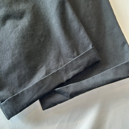 00's J.CREW Essential Chino コットンチノパン ブラック(W38)/C1177P-SO