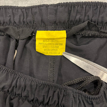 10's U.S.ARMY トレーニングショートパンツ ブラック (L)/B3671P-SO