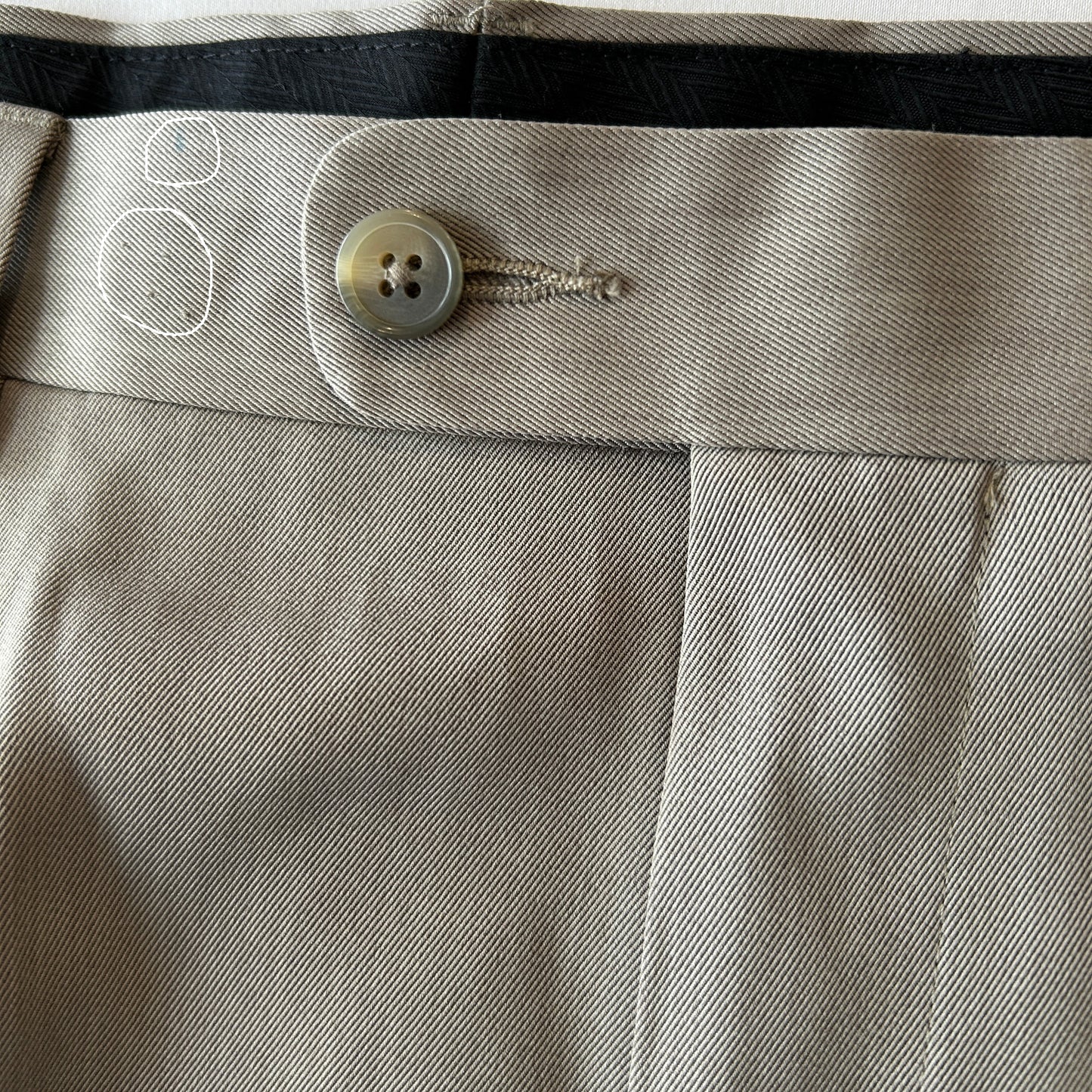 未使用品 Perry Ellis ペリーエリス タックスラックス ポリエステル (38×32)/C1175P-SO