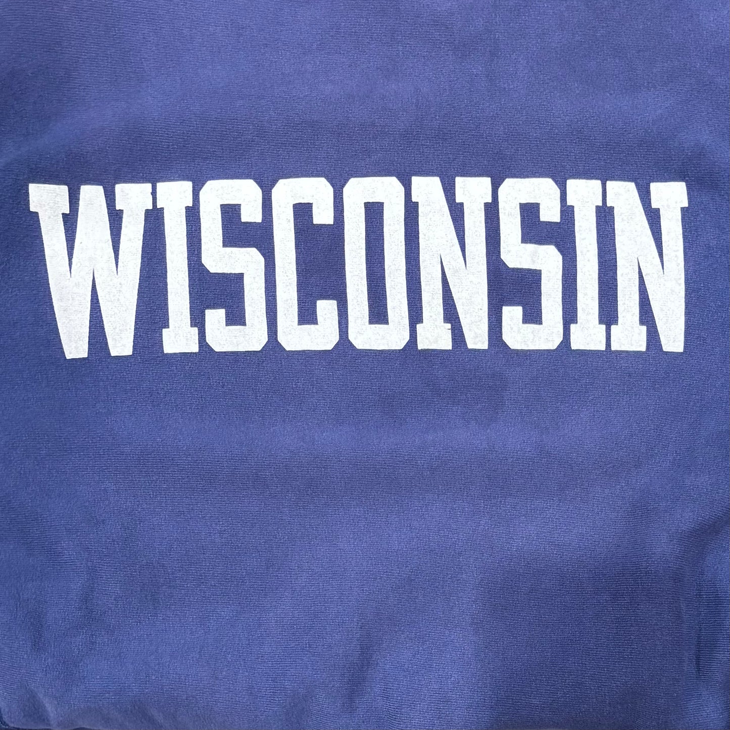 90's  Campion  REVERSE WEAVE リバースウィーブ WISCONSIN 青紫 L /A8544S-SO