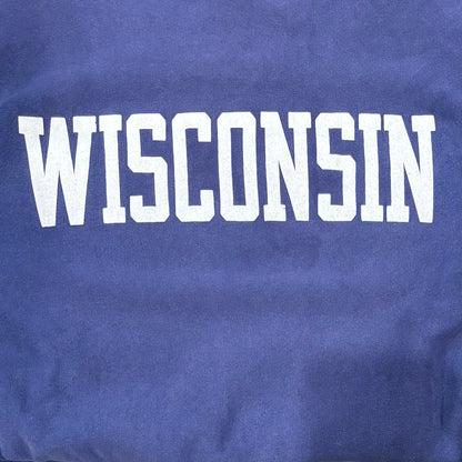 90's  Campion  REVERSE WEAVE リバースウィーブ WISCONSIN 青紫 L /A8544S-SO