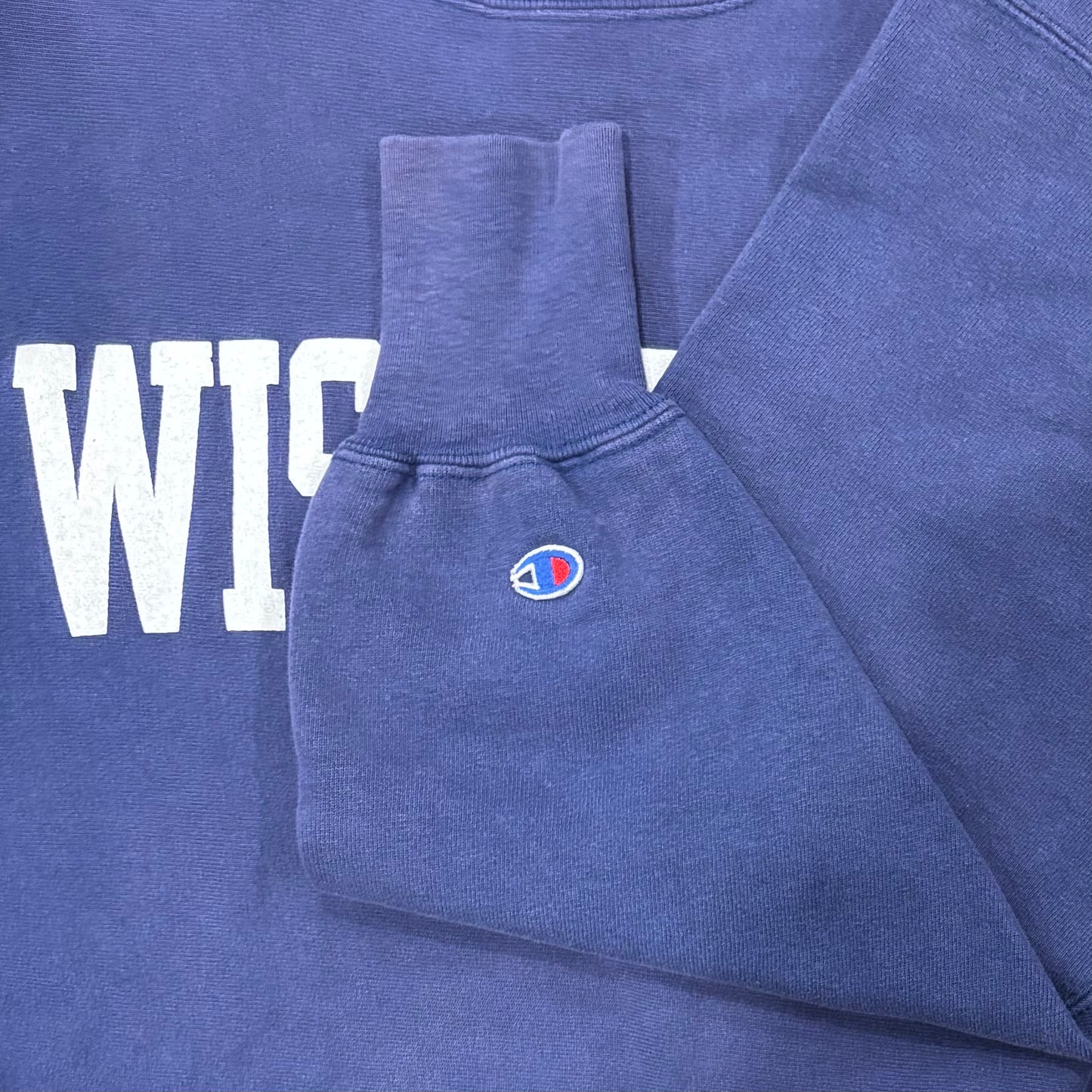 90's  Campion  REVERSE WEAVE リバースウィーブ WISCONSIN 青紫 L /A8544S-SO