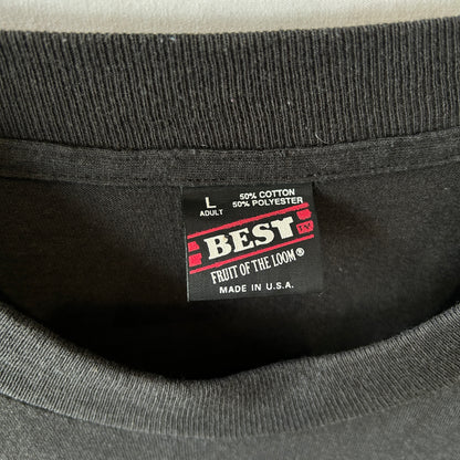 90's Energizer "Energizer Bunny" エナジャイザー・バニー 企業Tシャツ 乾電池 ライト 黒(L)/C1083T-SO