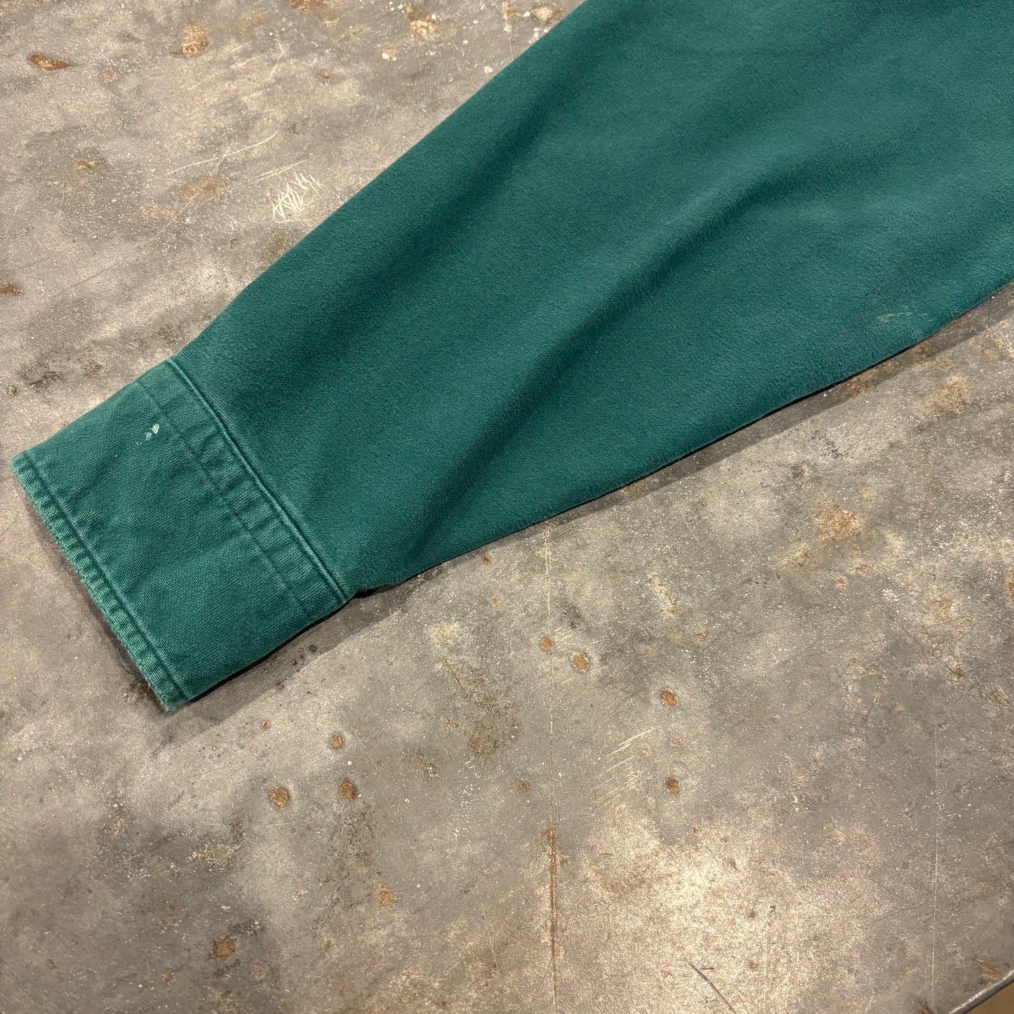 80's L.L.Bean エルエルビーン シャモアクロス シャツ 緑 (推定L）/B4152SH-SO