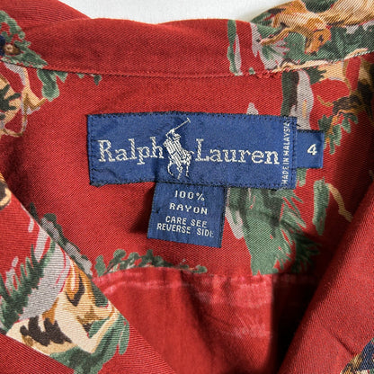 00's Ralph Lauren レーヨン総柄シャツ (4)/A4930SH-SO