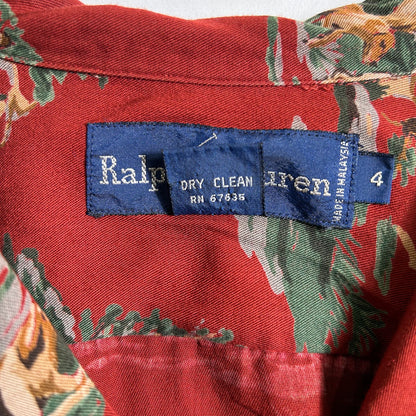 00's Ralph Lauren レーヨン総柄シャツ (4)/A4930SH-SO