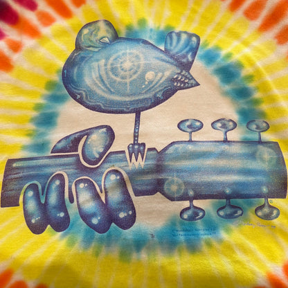 90's Wood Stock 99' ウッドストック タイダイTシャツ GILDAN (XL)/A2722T-SO
