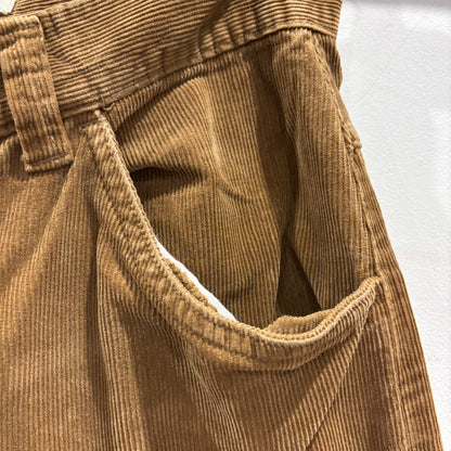 90-00's GAP コーデュロイ carpenter カーペンターパンツ ブラウン (32×32)/B4161P-SO