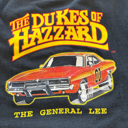 90's ドラマ”The Dukes of Hazzard”ジェネラル・リー プリントTシャツ All Sport 黒(L)/A6447T-SO