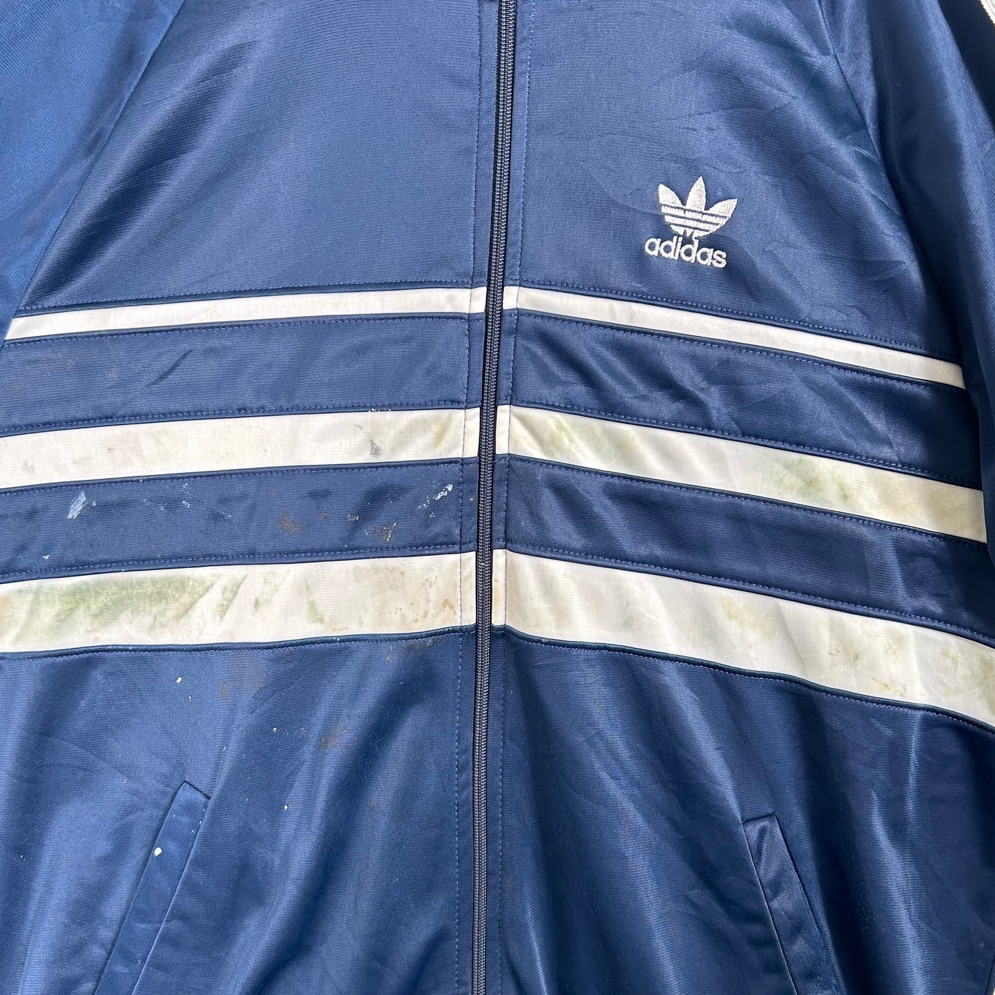 70's adidasトラックジャケット 紺 (XL)/A1304J-SO