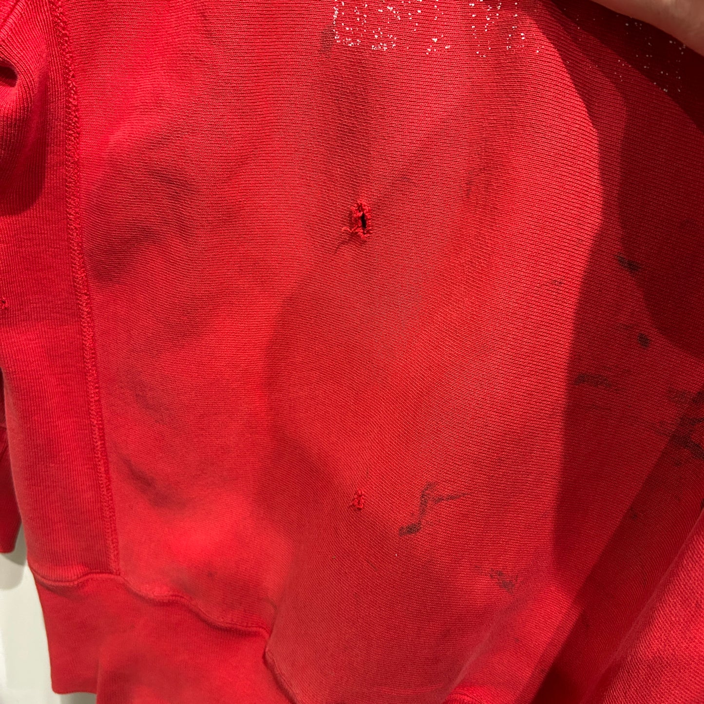 80's Champion Reverse Weave リバースウィーブ　George Washington UNV 赤(XL)/A7665R-SO