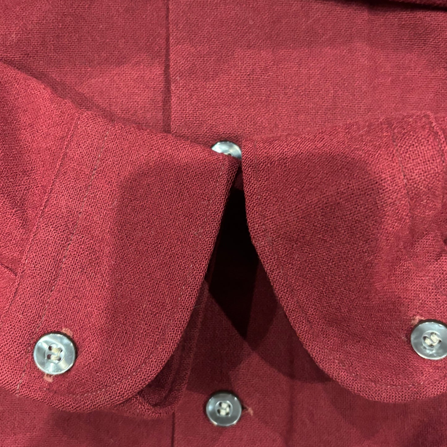 50's Perndleton ボードシャツ 無地 ワインレッド (S)/A8982S0-SO