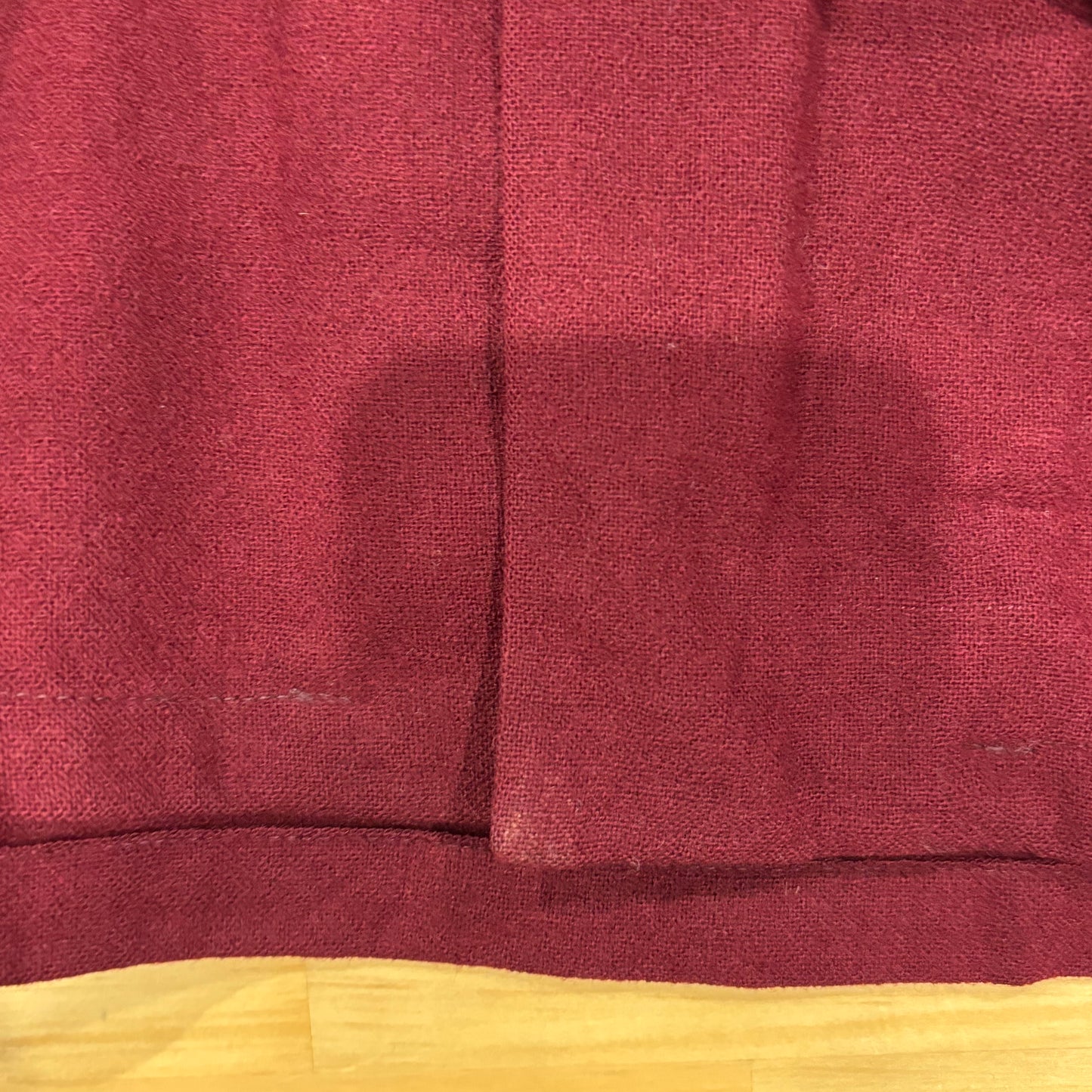 50's Perndleton ボードシャツ 無地 ワインレッド (S)/A8982S0-SO