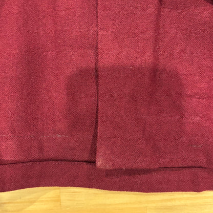 50's Perndleton ボードシャツ 無地 ワインレッド (S)/A8982S0-SO