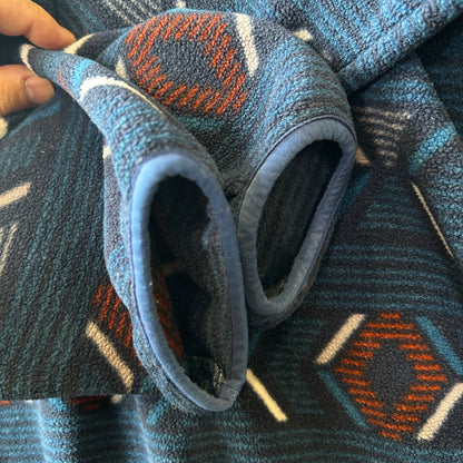 2017 Patagonia パタゴニア スナップT フリースプルオーバー ネイティブ柄 ネイビー(XL)/C0216F-SO