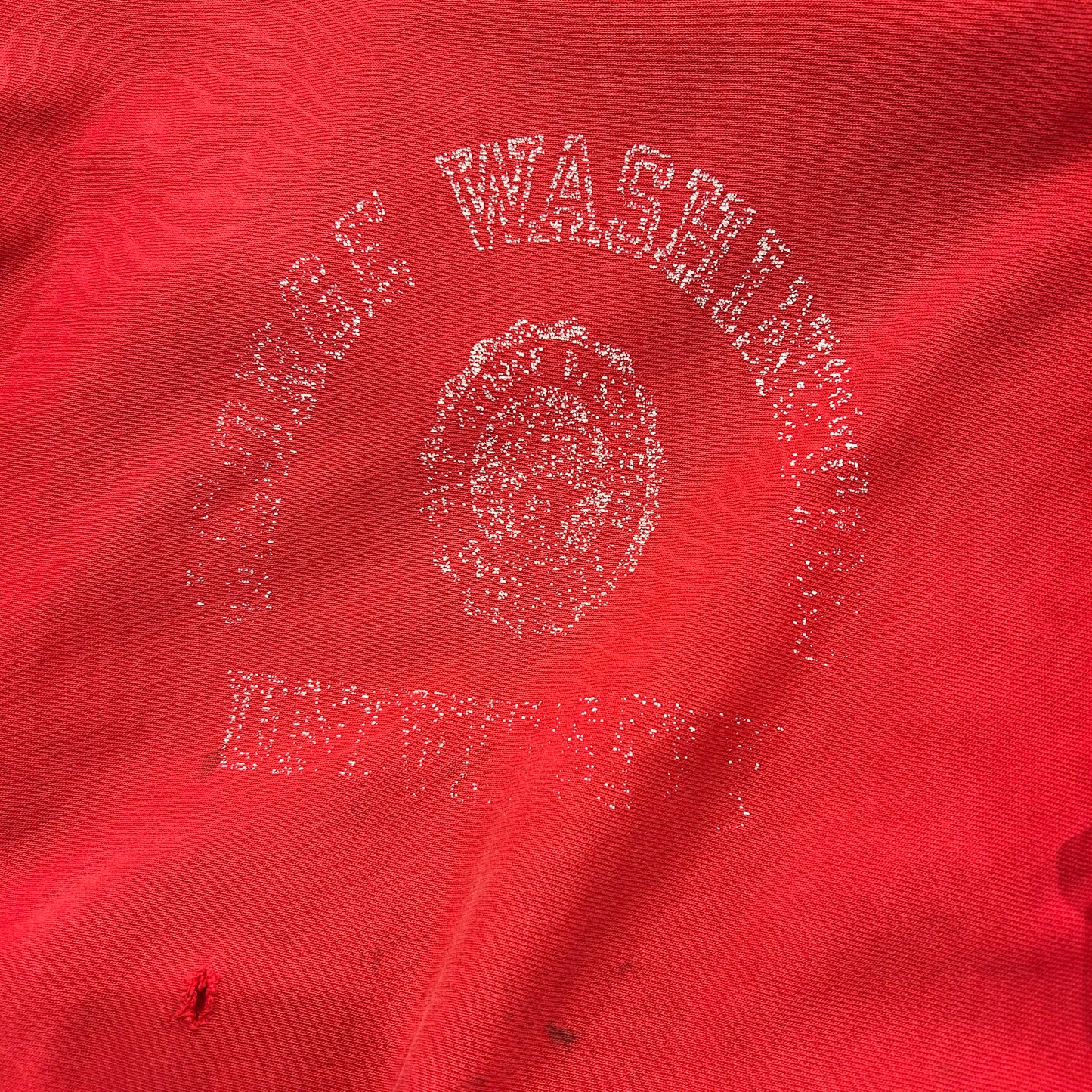 80's Champion Reverse Weave リバースウィーブ　George Washington UNV 赤(XL)/A7665R-SO