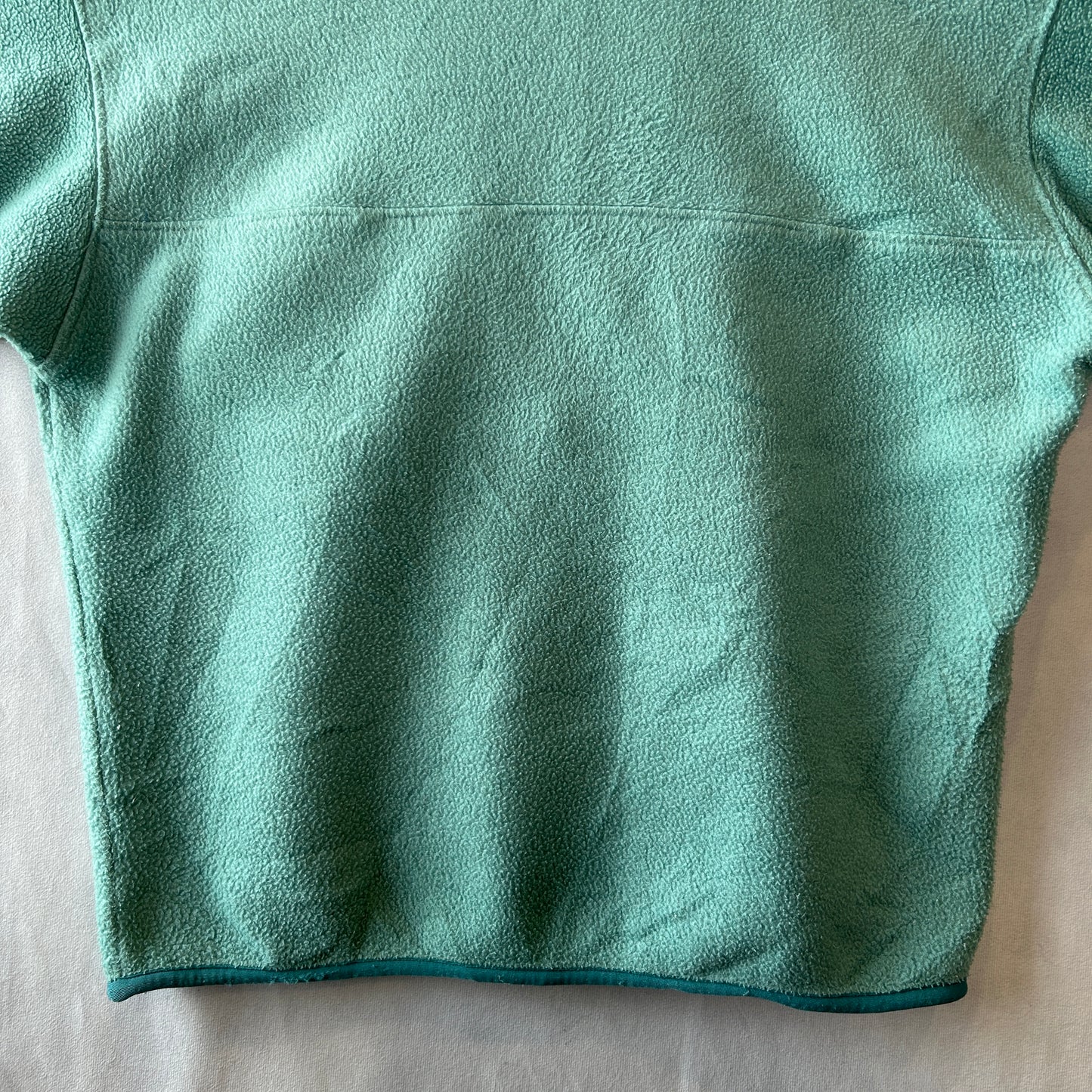 90's Patagonia パタゴニア スナップT フリースプルオーバー Sea Green/Ink Blue (M)/C0213F-SO